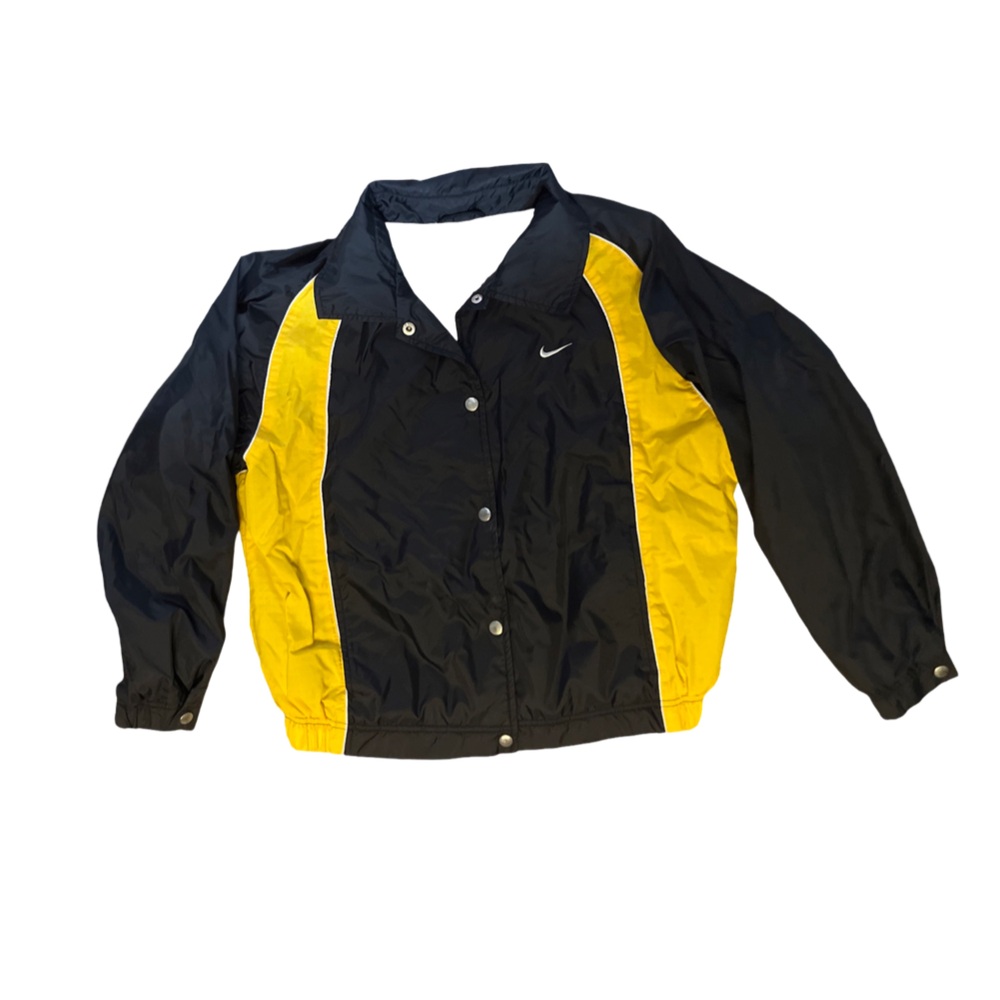 Nike vintage snap button light jacket